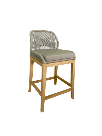 Kayu® Kimberly Teak Bar Chair - [Kayu Teak]