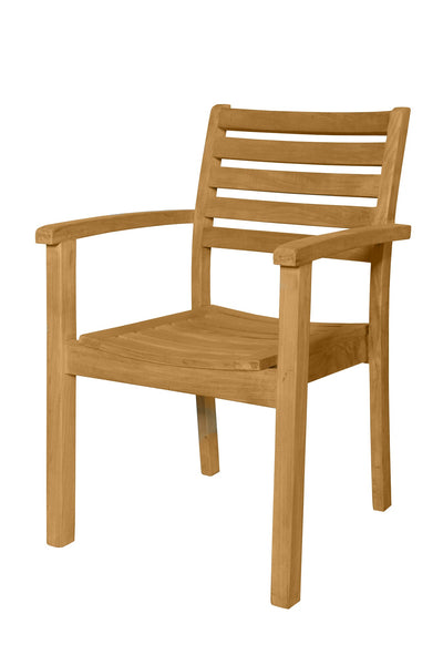 Kayu® Austria Teak Stacking Chair - [Kayu Teak]